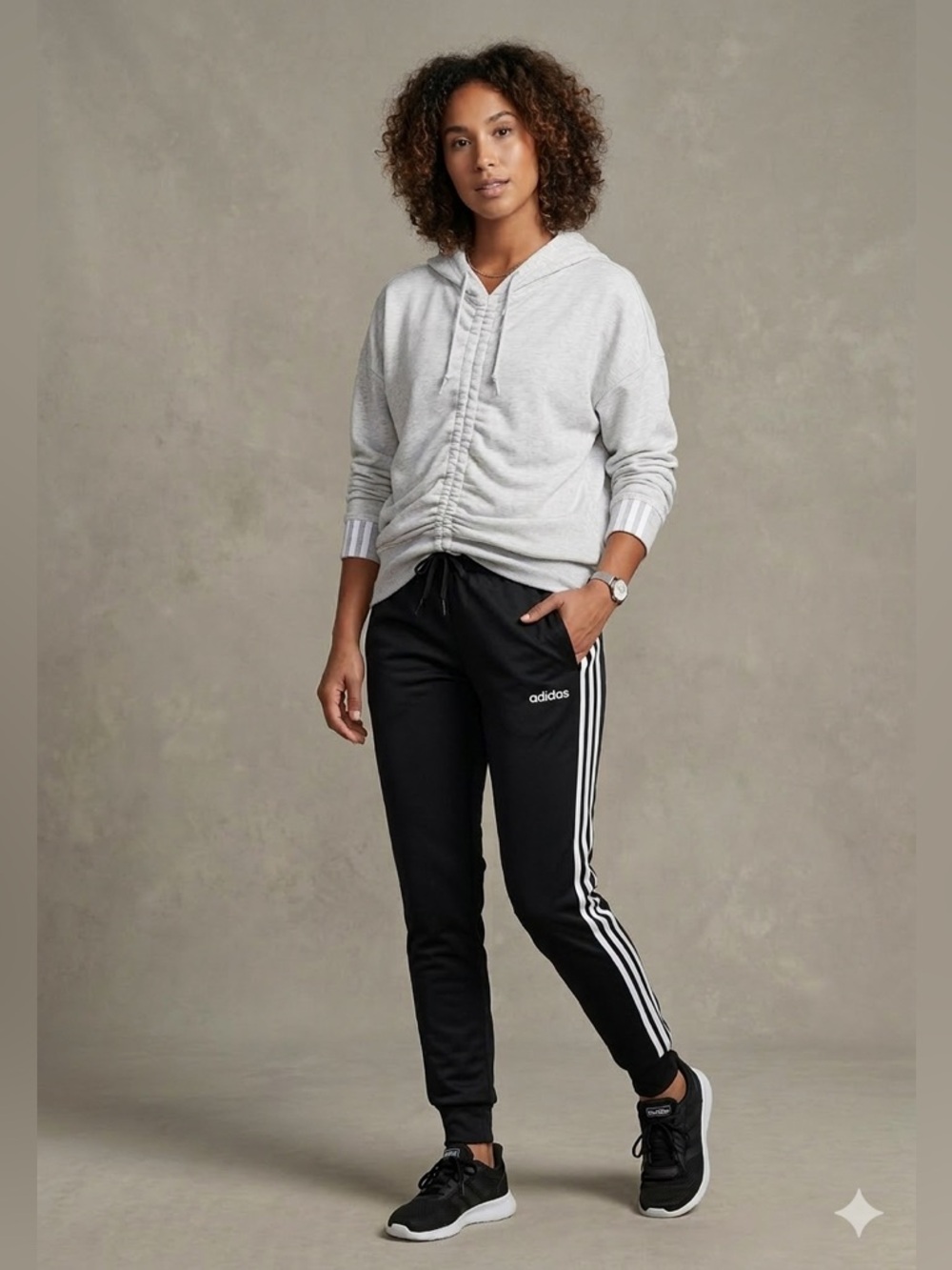 adidas Originals Comfy Hoodie & 3 Stripe Joggers M NWT